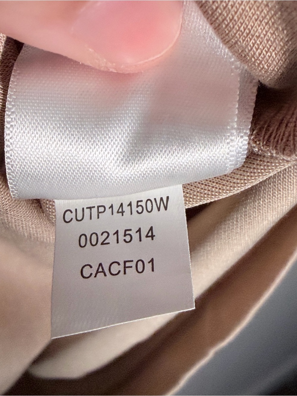 Cupio Beige Scoop Neck Short Sleeve Top - Picture 10 of 10